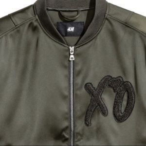H&M The Weeknd Spring Collection Bomber Jacket